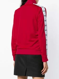 Chiara Ferragni Eye print zipped top