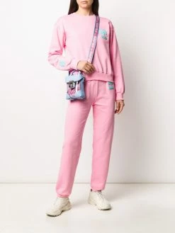 Chiara Ferragni eye patch logo track pants