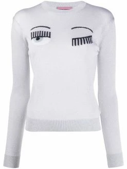 Chiara Ferragni Flirting crew neck jumper