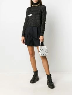 Chiara Ferragni Flirting logo glitter jumper