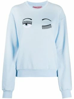 Chiara Ferragni Flirting embroidered sweatshirt
