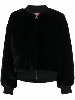 Chiara Ferragni textured bomber jacket