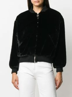 Chiara Ferragni textured bomber jacket