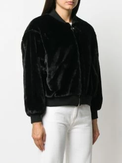 Chiara Ferragni textured bomber jacket