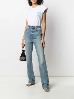 Chiara Ferragni EyeLike shoulder pad T-shirt