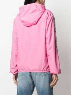 Chiara Ferragni logo-tape zipped jacket