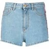 Chiara Ferragni Eye logo-tape denim shorts