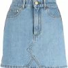 Chiara Ferragni contrast-trim denim skirt