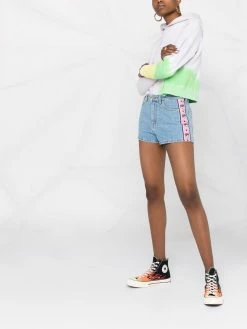 Chiara Ferragni thigh-length shorts