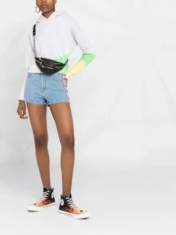 Chiara Ferragni thigh-length shorts