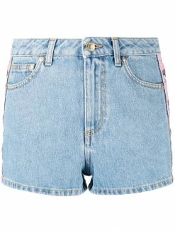 Chiara Ferragni thigh-length shorts