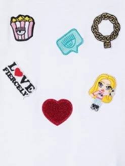 Chiara Ferragni patchwork crew-neck T-shirt