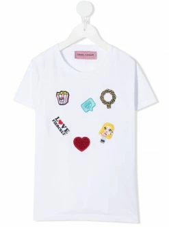 Chiara Ferragni patchwork crew-neck T-shirt