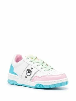 Chiara Ferragni Cf-1 logo-embroidered low-top sneakers