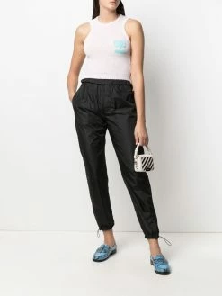 Chiara Ferragni Eyelike terry-cloth effect tank top