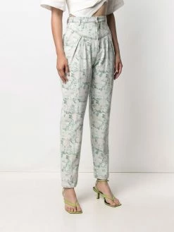 Chiara Ferragni floral-print denim jeans