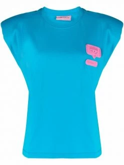Chiara Ferragni logo-patch short-sleeve T-shirt