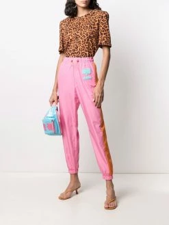 Chiara Ferragni logo-patch track pants