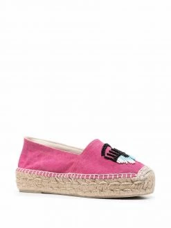 Chiara Ferragni bead-embellished espadrilles