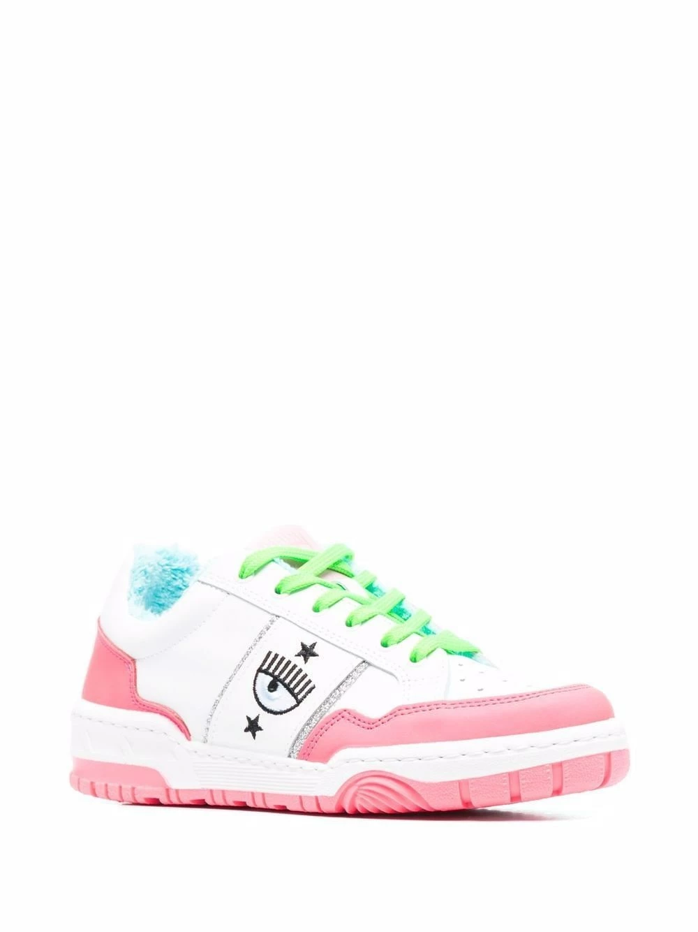 Chiara Ferragni CF 1 embroidered logo sneakers of women 2 Chiara Ferragni CF-1 embroidered-logo sneakers