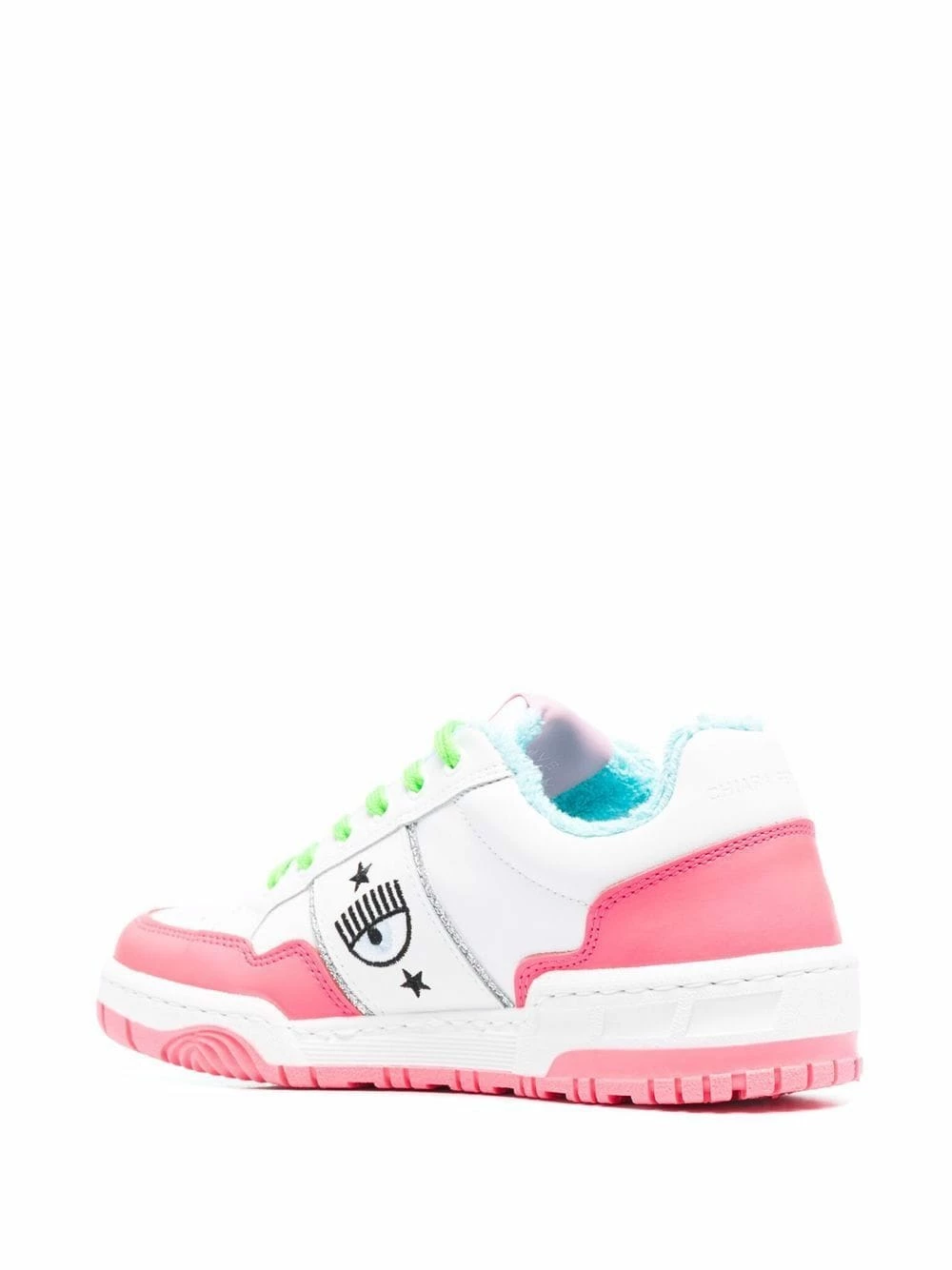 Chiara Ferragni CF 1 embroidered logo sneakers of women 3 Chiara Ferragni CF-1 embroidered-logo sneakers