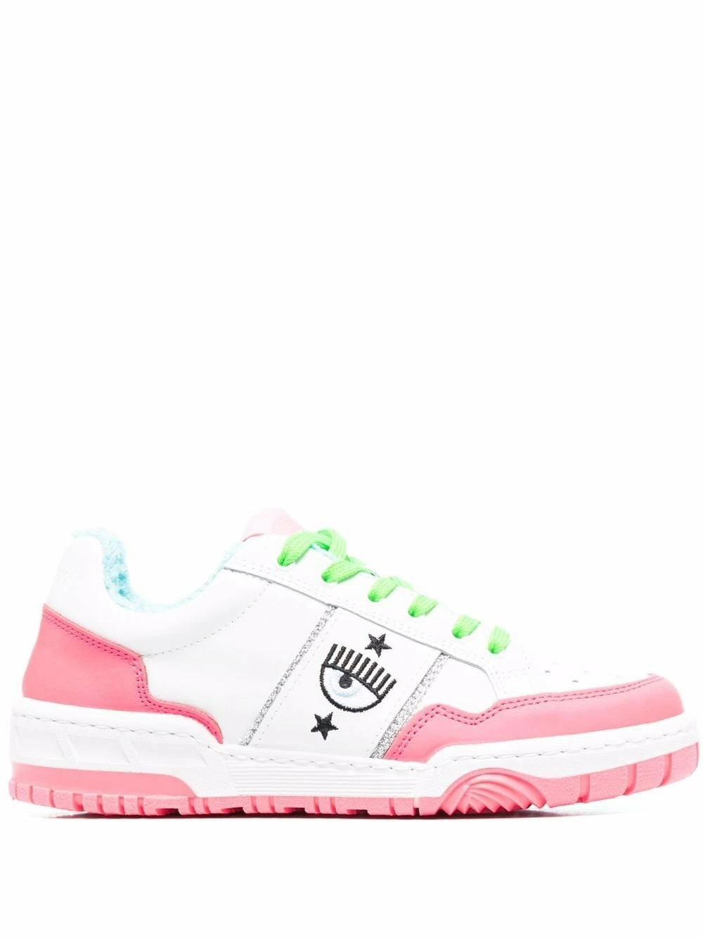 Chiara Ferragni CF 1 embroidered logo sneakers of women 1 Chiara Ferragni CF-1 embroidered-logo sneakers