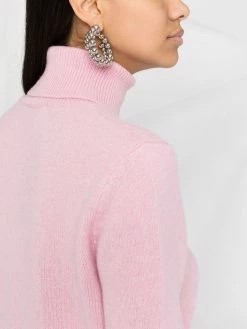 Chiara Ferragni Eyestar intarsia-knit roll-neck jumper