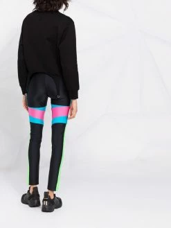 Chiara Ferragni Panelled logo patch leggings of women 9 Chiara Ferragni panelled logo-patch leggings