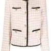 Chiara Ferragni contrasting-trim tweed jacket
