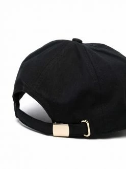 Chiara Ferragni eye-motif cotton baseball cap