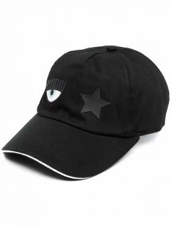 Chiara Ferragni eye-motif star baseball cap