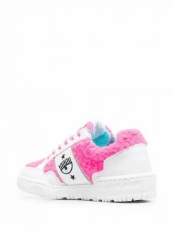 Chiara Ferragni Logo embroidered panelled sneakers of women 6 Chiara Ferragni logo-embroidered panelled sneakers