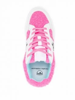 Chiara Ferragni Logo embroidered panelled sneakers of women 7 Chiara Ferragni logo-embroidered panelled sneakers