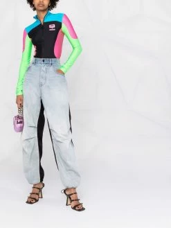 Chiara Ferragni colour-block bodysuit