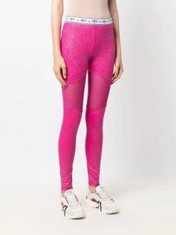 Chiara Ferragni Logomania waistband high-waist leggings