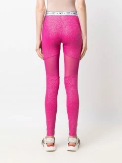 Chiara Ferragni Logomania waistband high-waist leggings