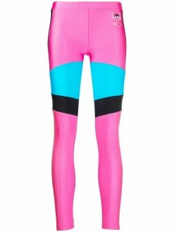 Chiara Ferragni colour-block panelled leggings