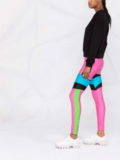 Chiara Ferragni colour-block panelled leggings