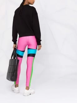 Chiara Ferragni colour-block panelled leggings