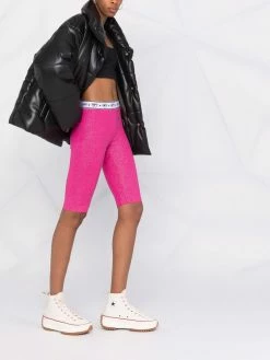 Chiara Ferragni Logomania cycling shorts