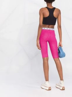 Chiara Ferragni Logomania cycling shorts
