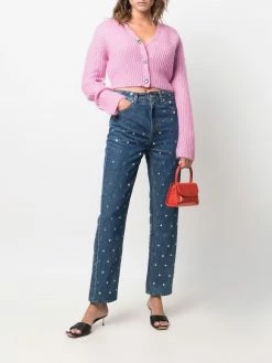 Chiara Ferragni heart-shaped button cardigan