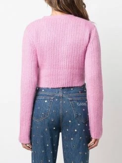 Chiara Ferragni heart-shaped button cardigan