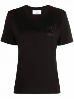 Chiara Ferragni glittered cotton T-shirt