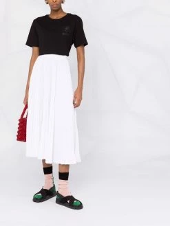 Chiara Ferragni glittered cotton T-shirt