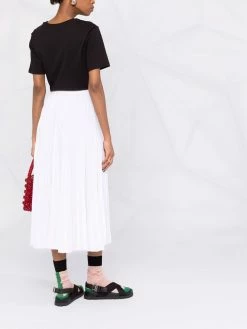 Chiara Ferragni glittered cotton T-shirt