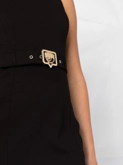 Chiara Ferragni Logo belted mini dress cocktail & party dresses of women 10 Chiara Ferragni logo belted mini dress
