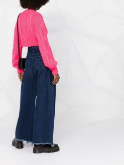 Chiara Ferragni logo-plaque knit set