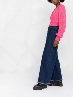 Chiara Ferragni logo-plaque knit set