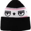 Chiara Ferragni Logomania knit beanie hat